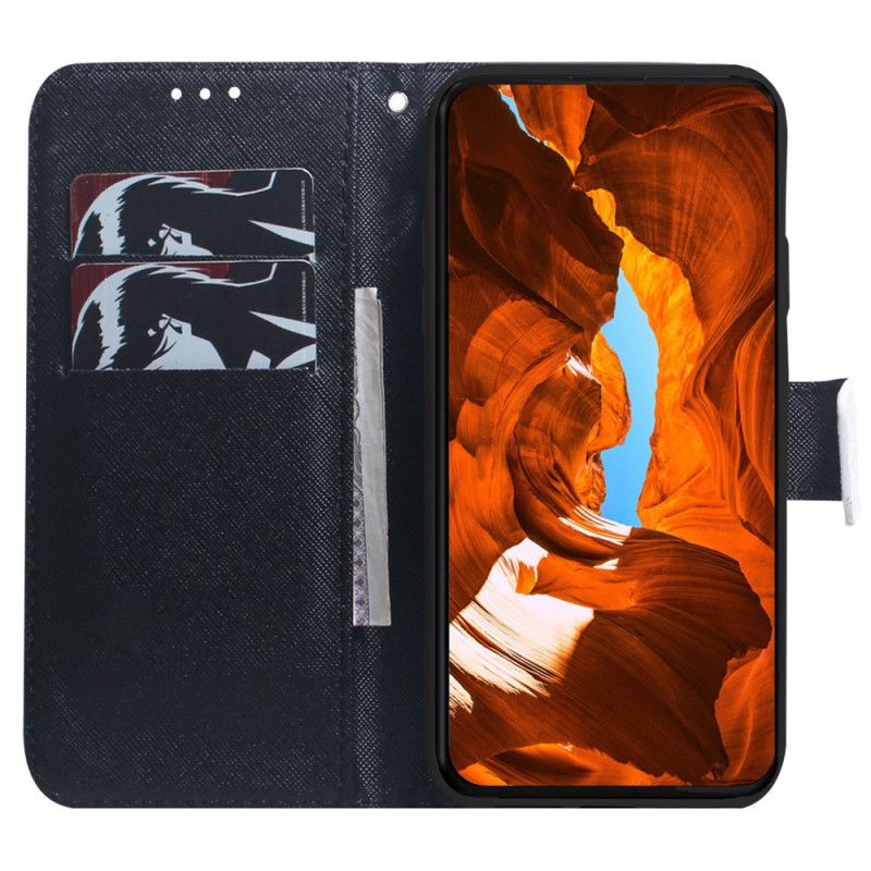 Läderfodral Xiaomi Redmi Note 13 Pro 5g Telefonfodral Telefon Emoji