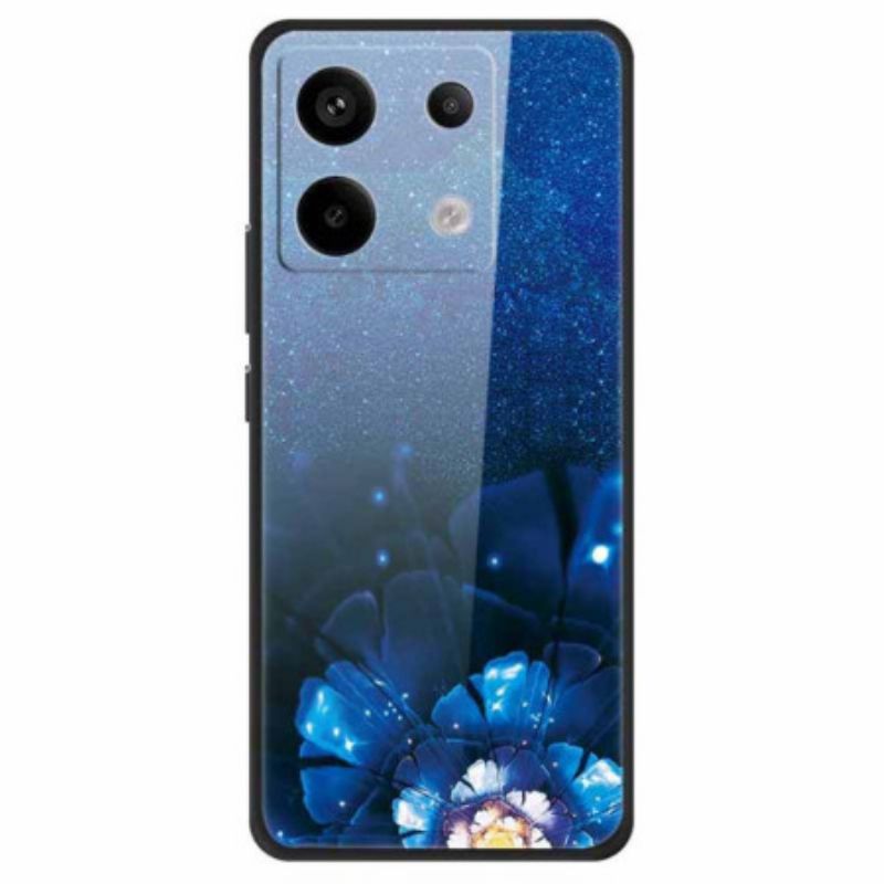 Skal Xiaomi Redmi Note 13 Pro 5g Telefonfodral Blåhorn Härdat Glas