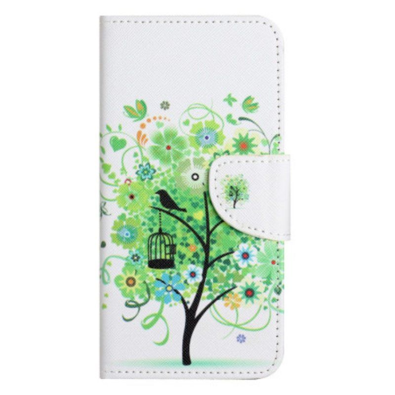 Fodral iPhone 14 Pro Grönt Träd