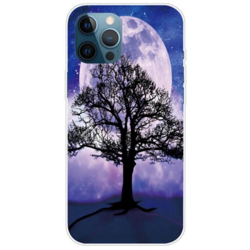 Skal iPhone 14 Pro Träd Under Månen