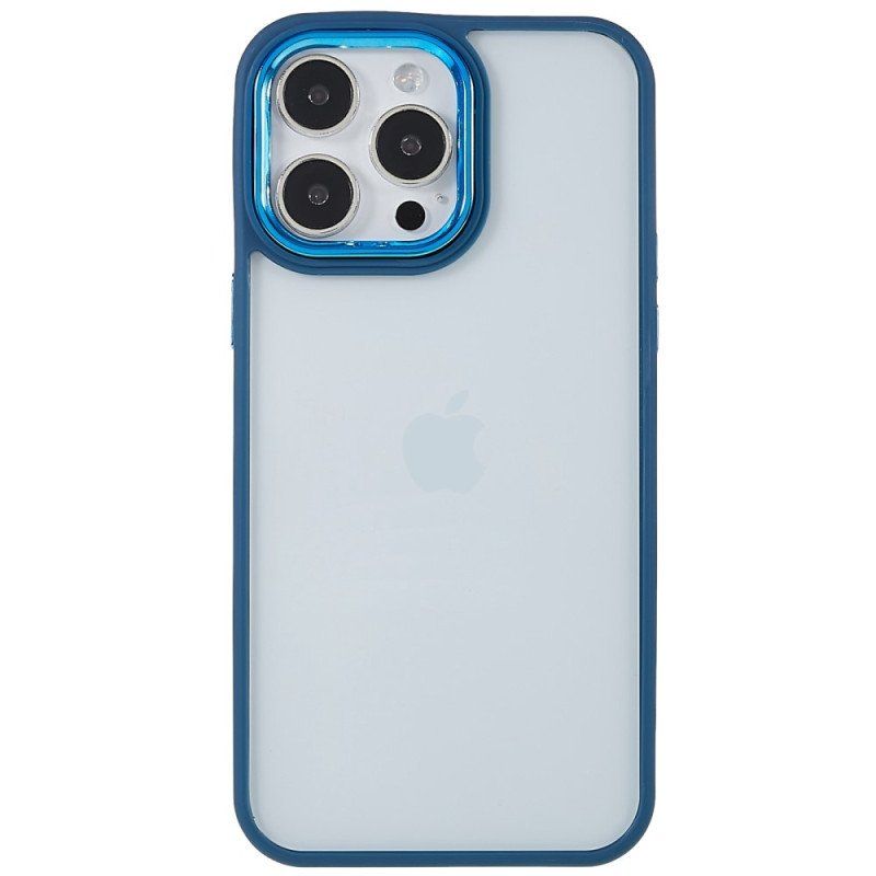 Skal iPhone 14 Pro Transparenta Färgade Kanter