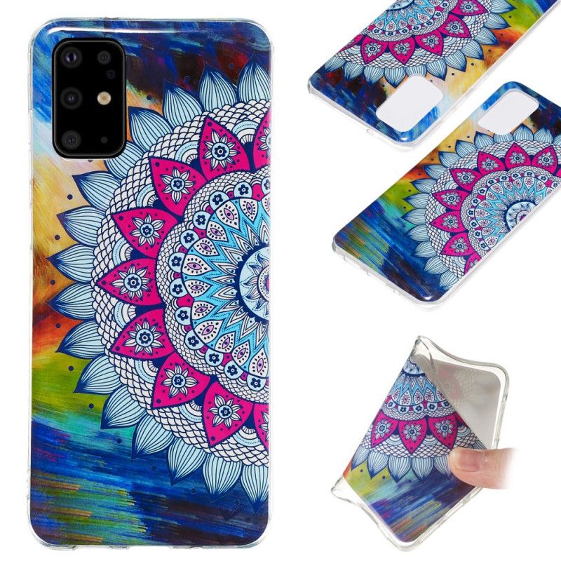 Skal Samsung Galaxy S20 Plus / S20 Plus 5G Mobilskal Fluorescerande Mandala