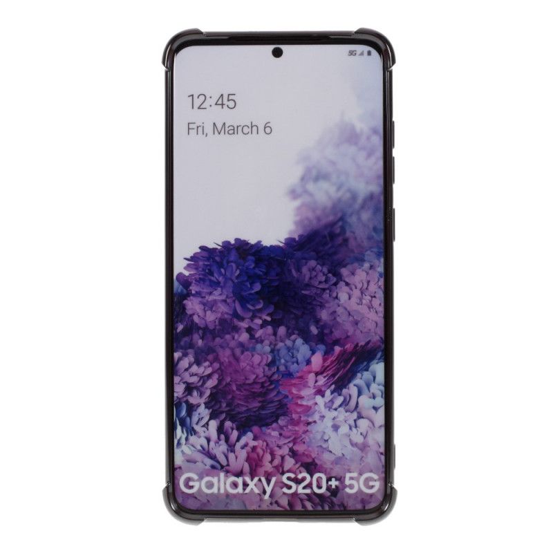 Skal Samsung Galaxy S20 Plus / S20 Plus 5G Svart Genomskinliga Färgglada Kanter