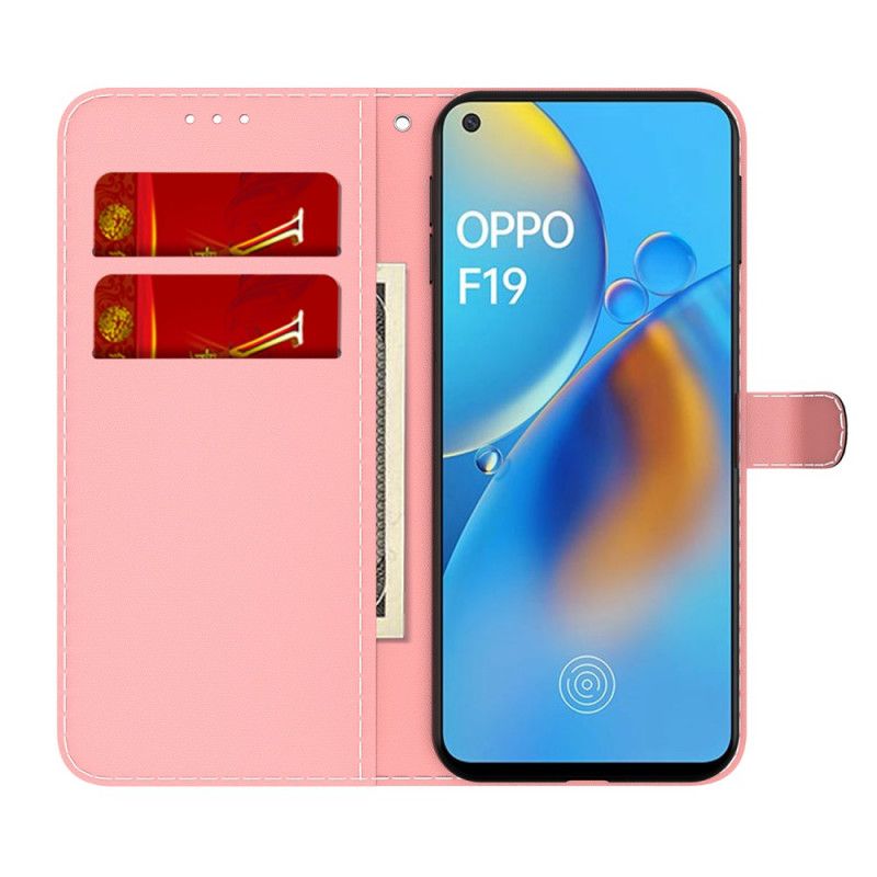 Fodral Oppo A74 4g Akvarell