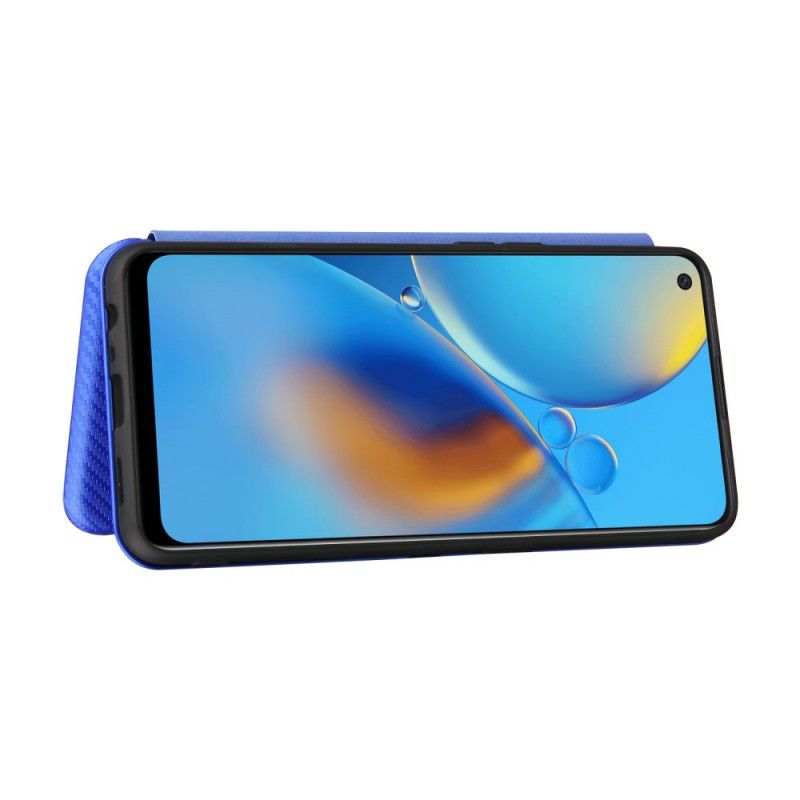 Folio-fodral Oppo A74 4g Kolfiber