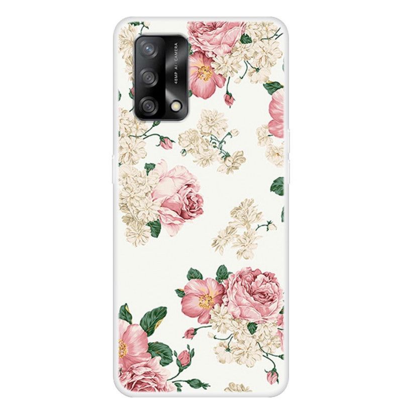 Skal Oppo A74 4g Liberty Flowers