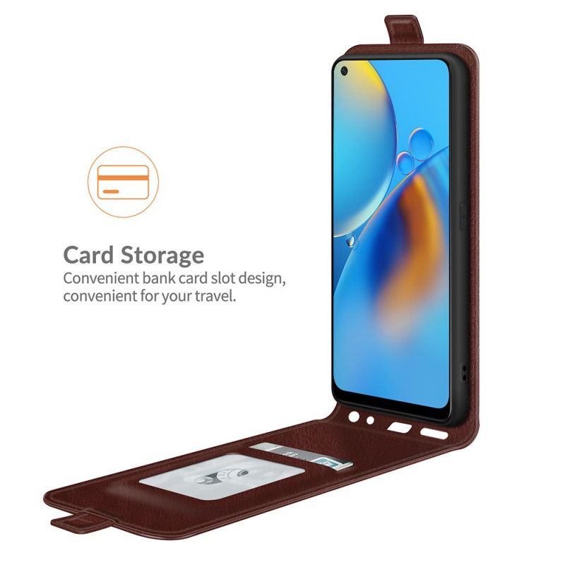 Skyddsfodral Oppo A74 4g Folding Retro