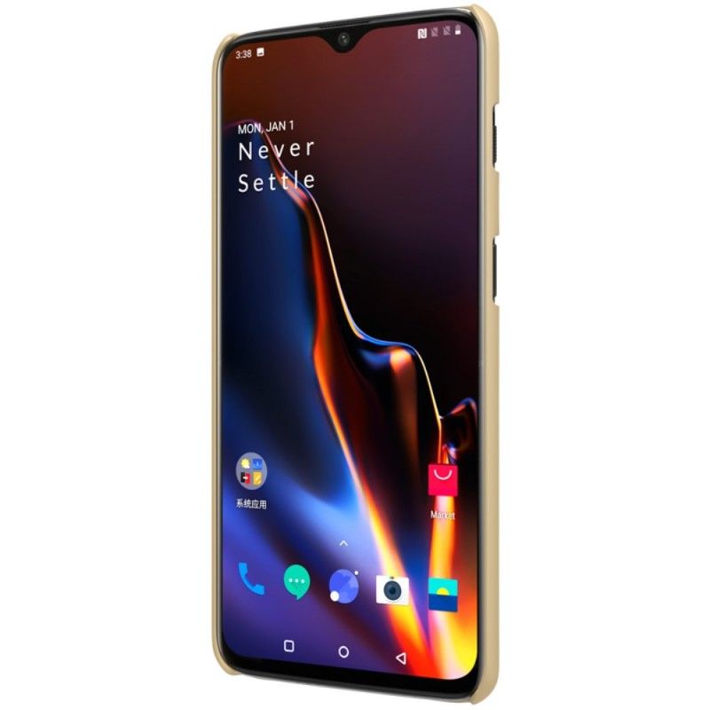 Skal för OnePlus 6T Svart Styv Frostat Nillkin