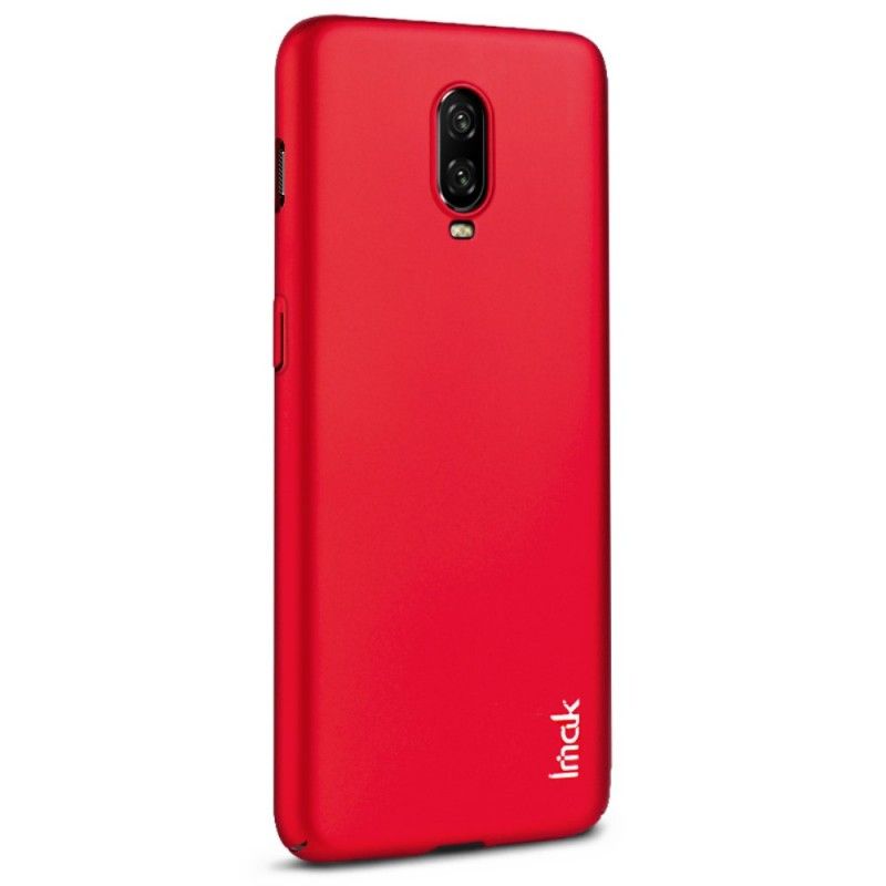 Skal OnePlus 6T Röd Silkeserie