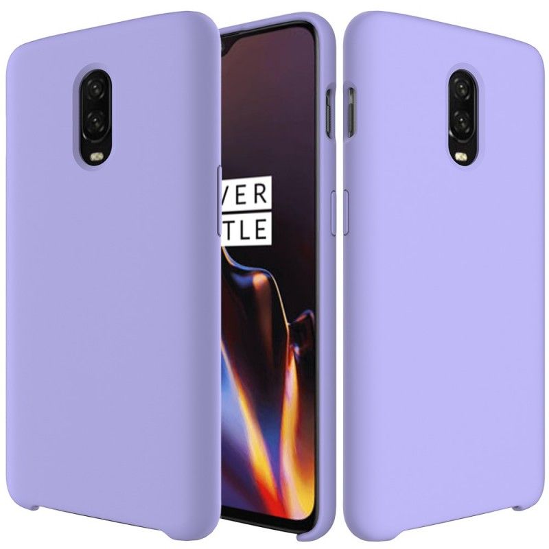 Skal OnePlus 6T Rosa Silikonvätska