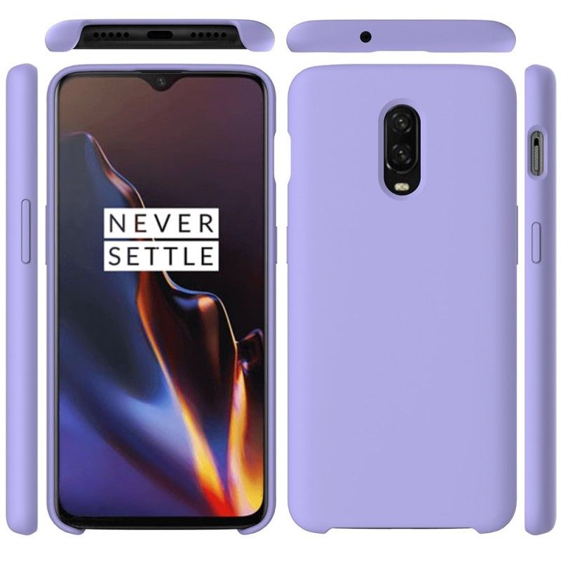 Skal OnePlus 6T Rosa Silikonvätska