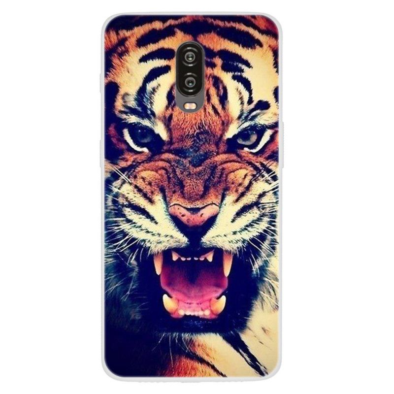 Skal OnePlus 6T Tiger Ansikte