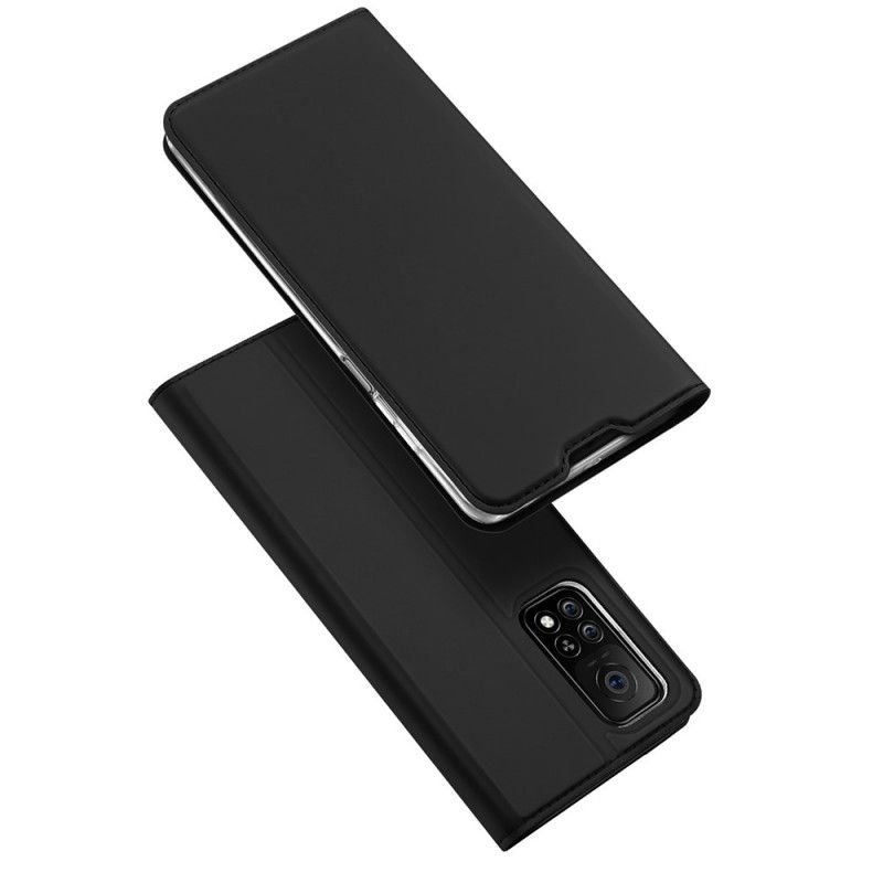 Folio-fodral Xiaomi Mi 10T / 10T Pro Svart Pro Dux Ducis Hud