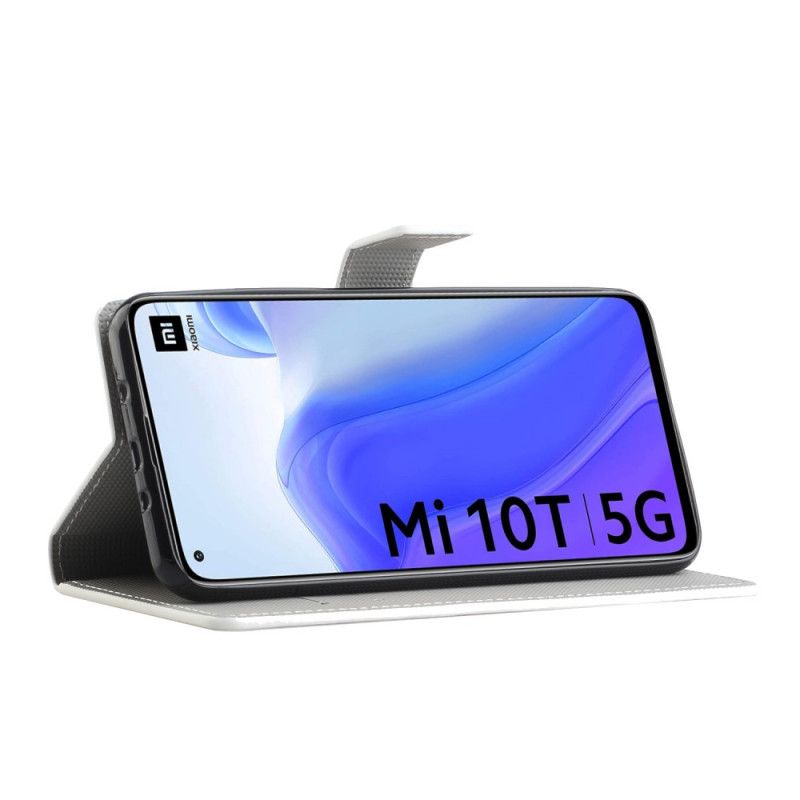 Läderfodral Xiaomi Mi 10T / 10T Pro Mobilskal Rör Inte Min Mobiltelefon