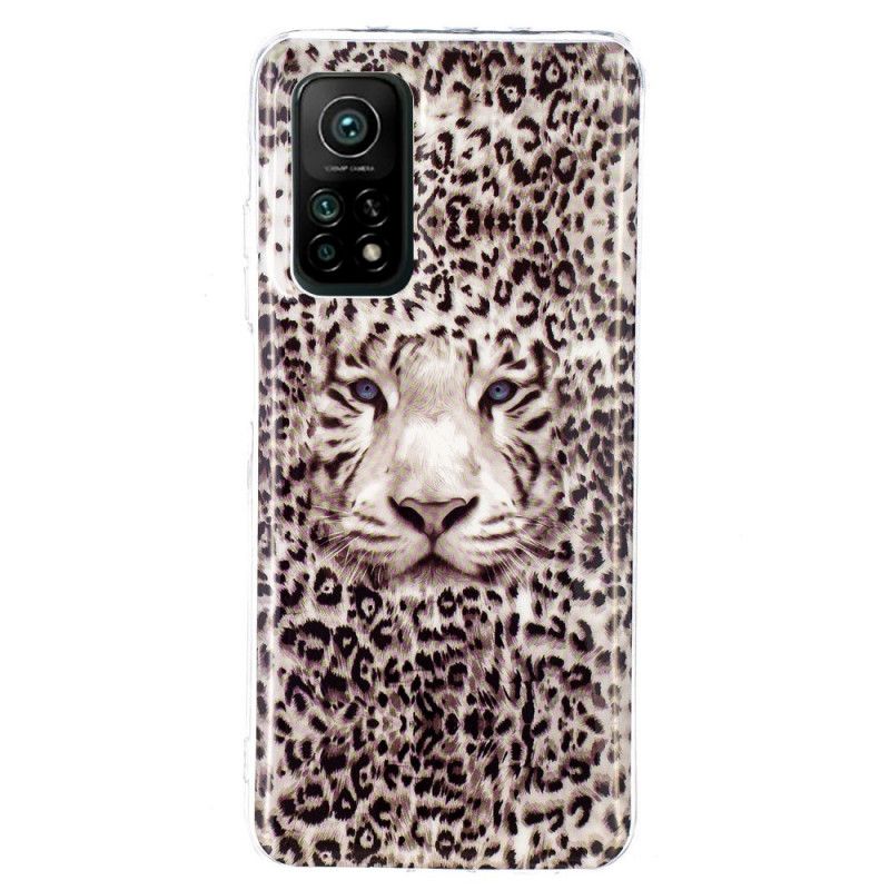 Skal Xiaomi Mi 10T / 10T Pro Fluorescerande Leopard