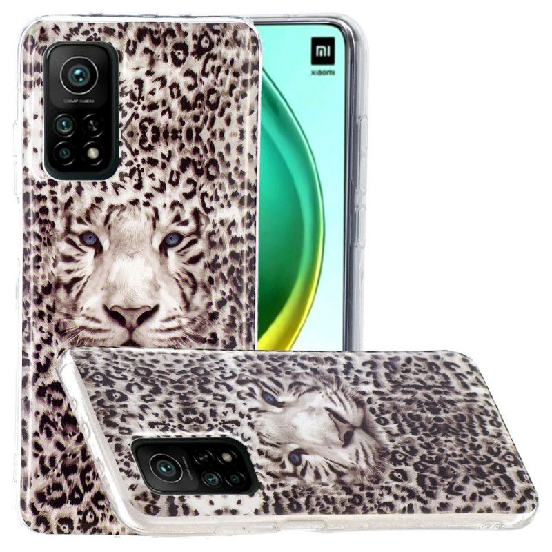 Skal Xiaomi Mi 10T / 10T Pro Fluorescerande Leopard