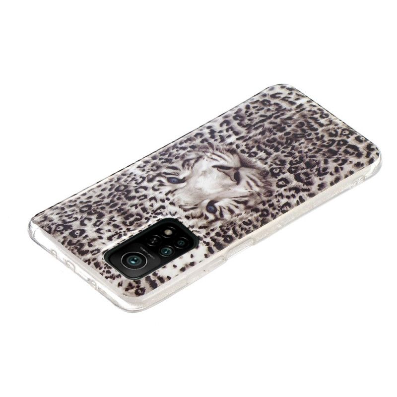 Skal Xiaomi Mi 10T / 10T Pro Fluorescerande Leopard