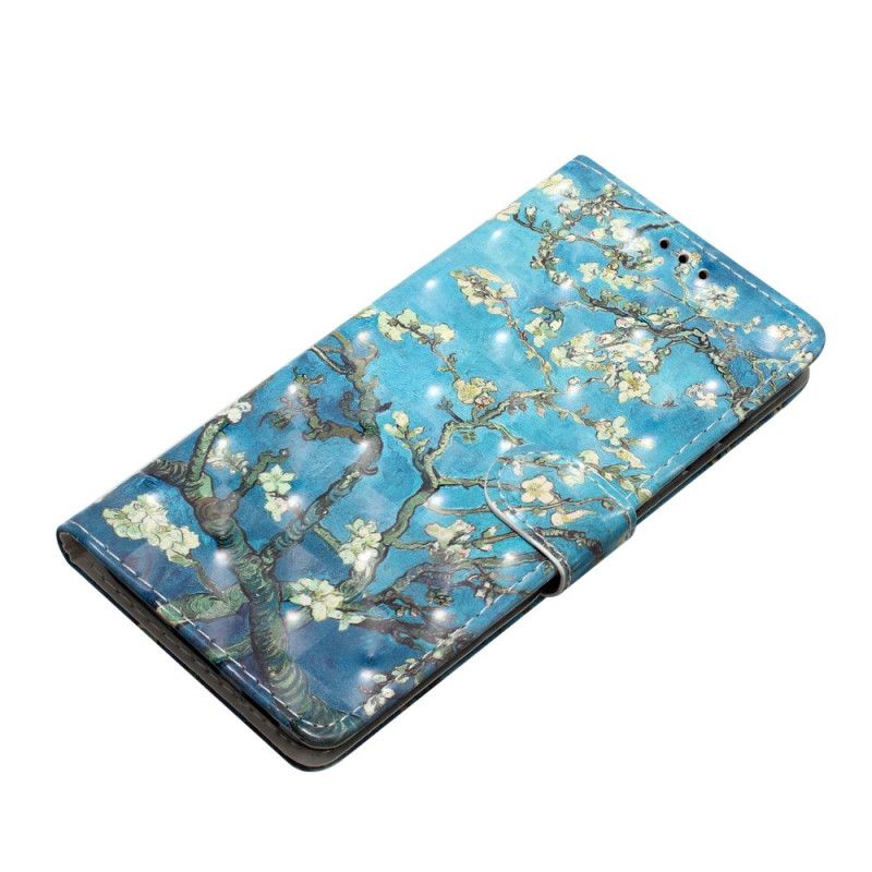 Fodral iPhone 16 Plus Aprikosblommor Med Rem