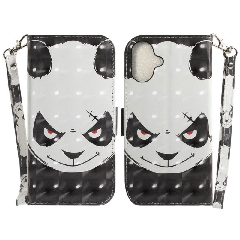 Fodral iPhone 16 Plus Arg Panda Med Rem