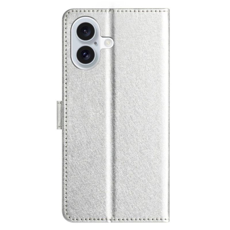 Fodral iPhone 16 Plus Strappy Silk Texture