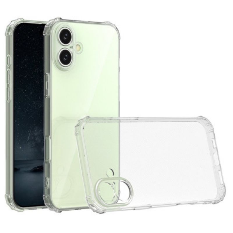 Skal iPhone 16 Plus Transparenta Förstärkta Hörn