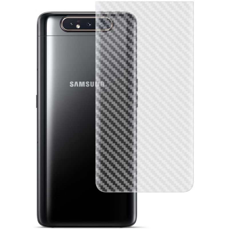 Bakre Skyddsfilm För Samsung Galaxy A80 / A90 Carbon Imak-Stil