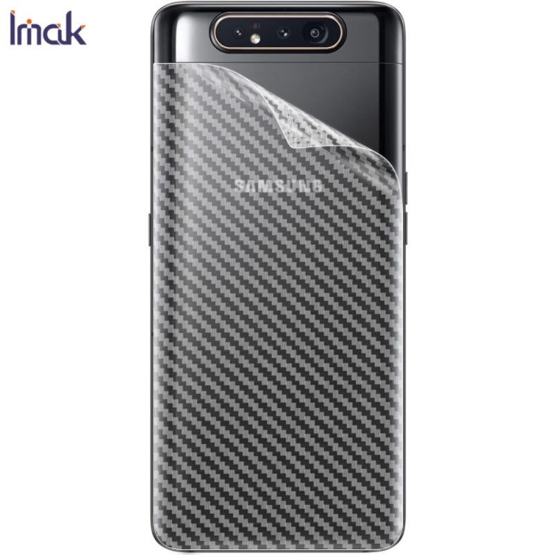 Bakre Skyddsfilm För Samsung Galaxy A80 / A90 Carbon Imak-Stil