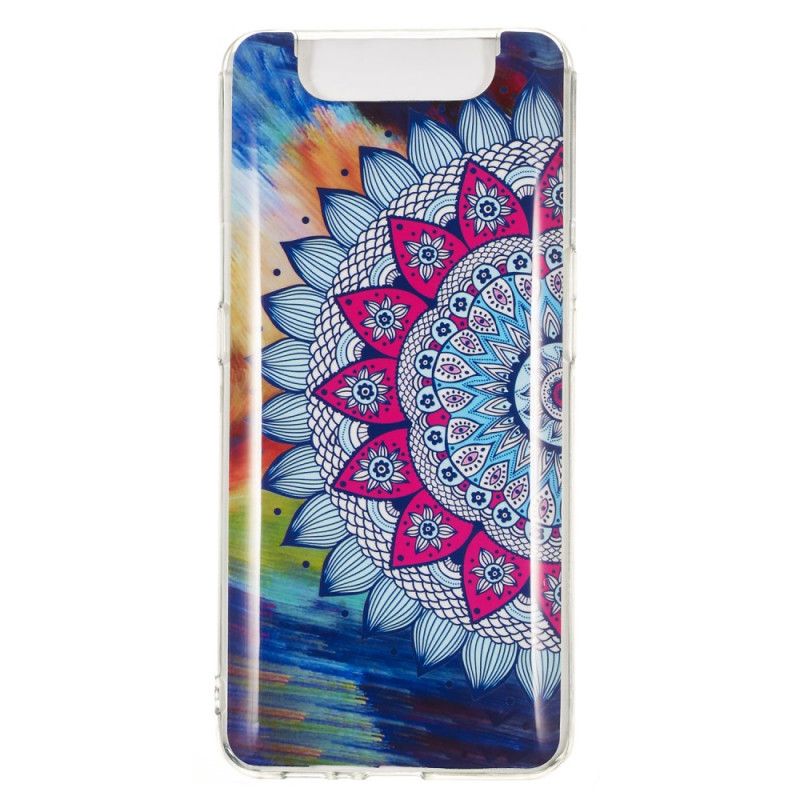 Skal Samsung Galaxy A80 / A90 Fluorescerande Mandala