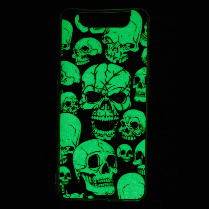 Skal Samsung Galaxy A80 / A90 Fluorescerande Skalle För Uppmärksamhet