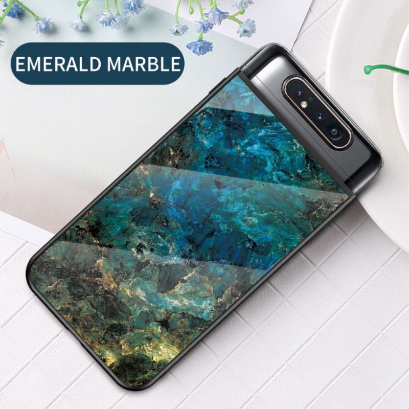 Skal Samsung Galaxy A80 / A90 Svart Enkel Marmor