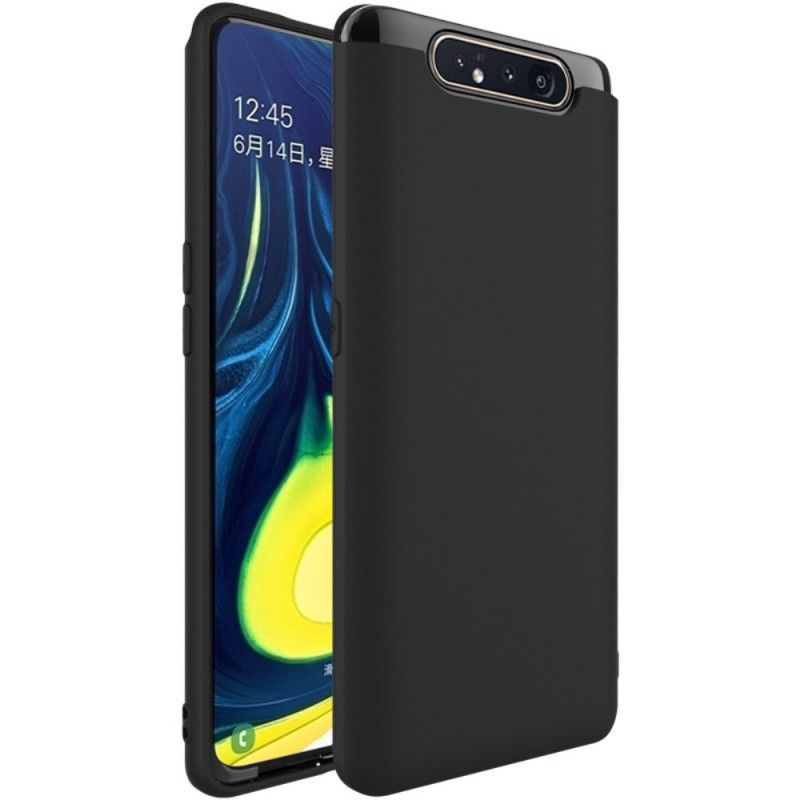 Skal Samsung Galaxy A80 / A90 Svart Frostat Imak