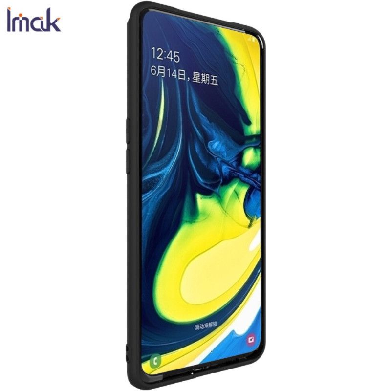 Skal Samsung Galaxy A80 / A90 Svart Frostat Imak