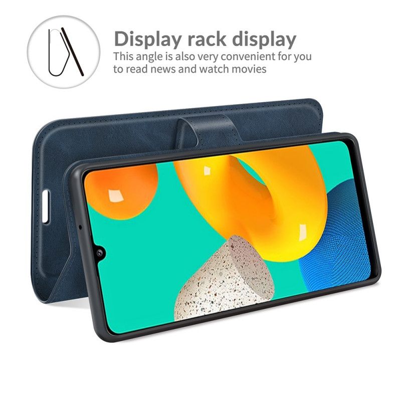 Fodral Samsung Galaxy M32 Faux Leather Slim