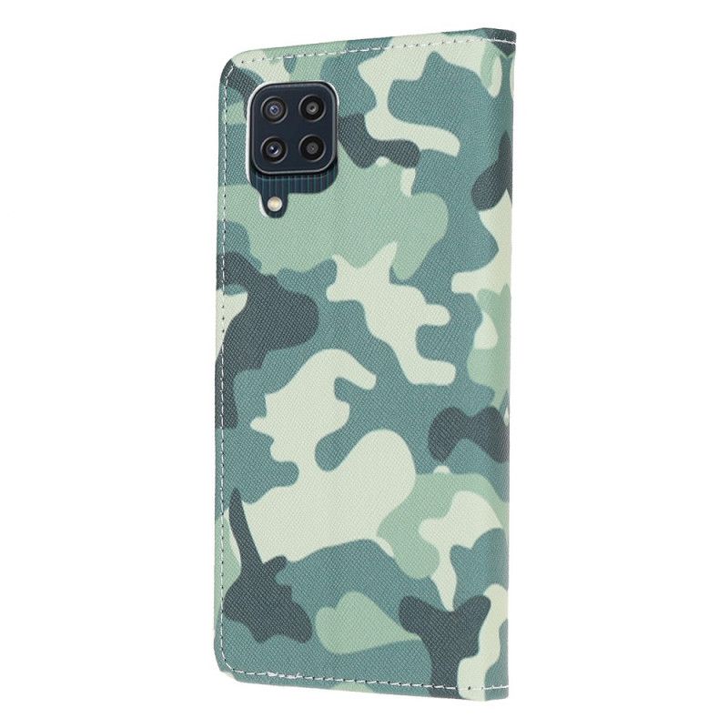 Fodral Samsung Galaxy M32 Militärt Kamouflage