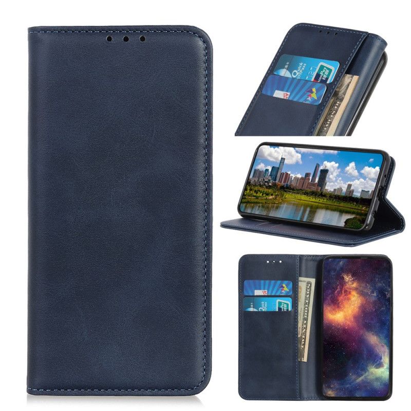 Folio-fodral Samsung Galaxy M32 Split Läder