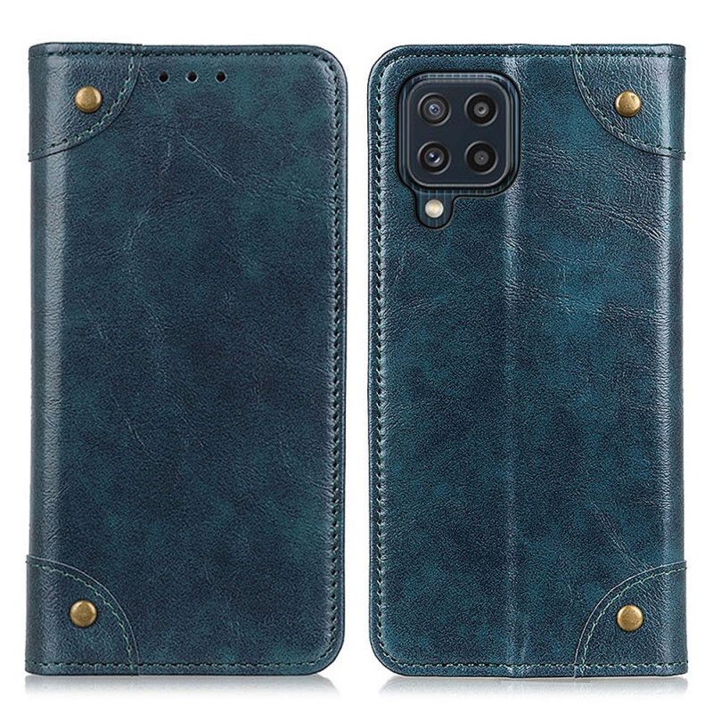 Folio-fodral Samsung Galaxy M32 Vintage Nitar Version