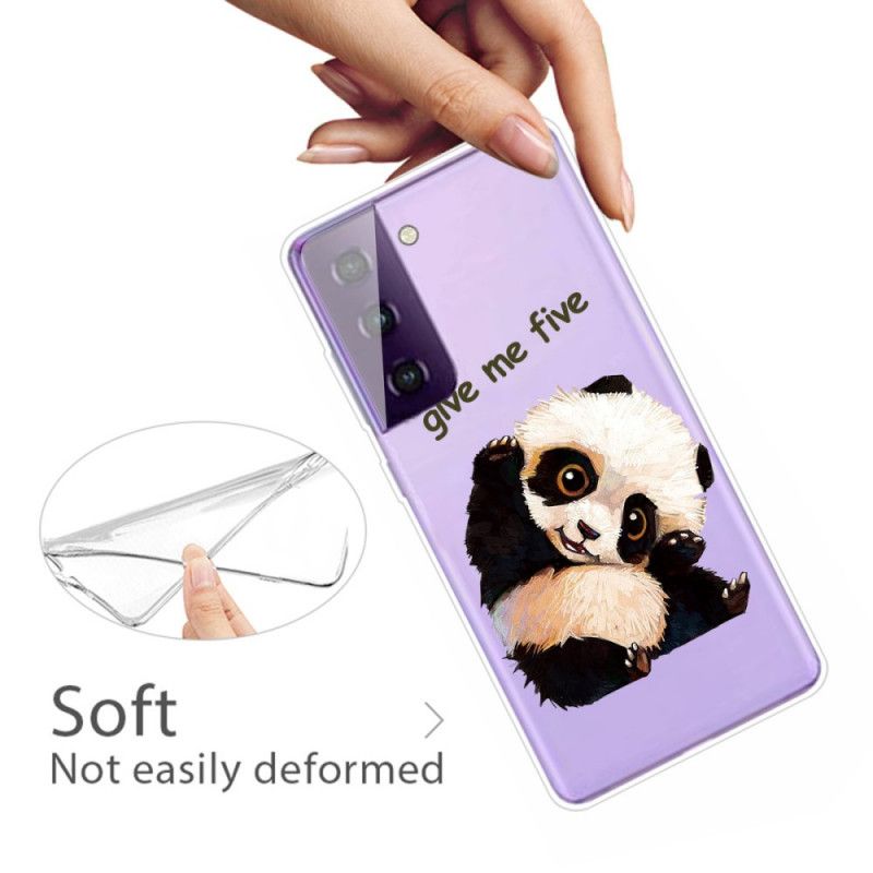 Skal Samsung Galaxy S21 Plus 5G Transparent Panda Ge Mig Fem