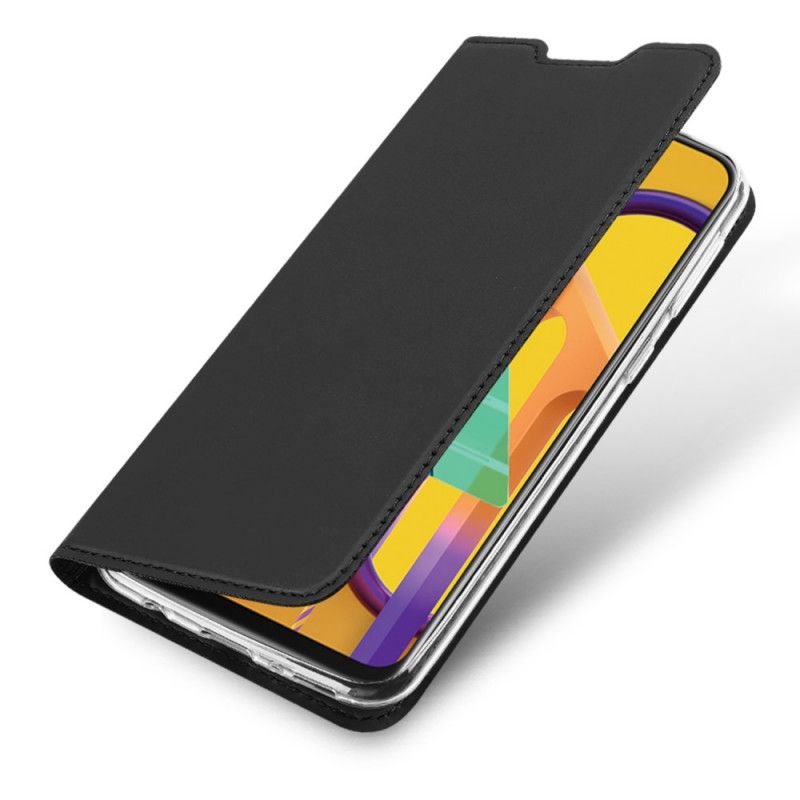 Folio-fodral Samsung Galaxy M21 Svart Pro Dux Ducis Hud