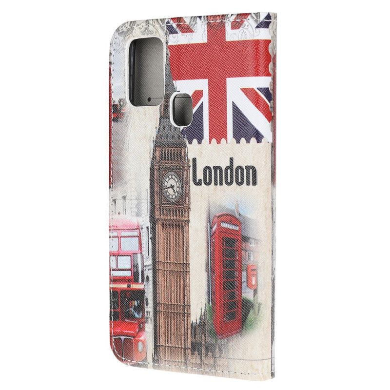 Skyddsfodral Samsung Galaxy M21 Liv I London