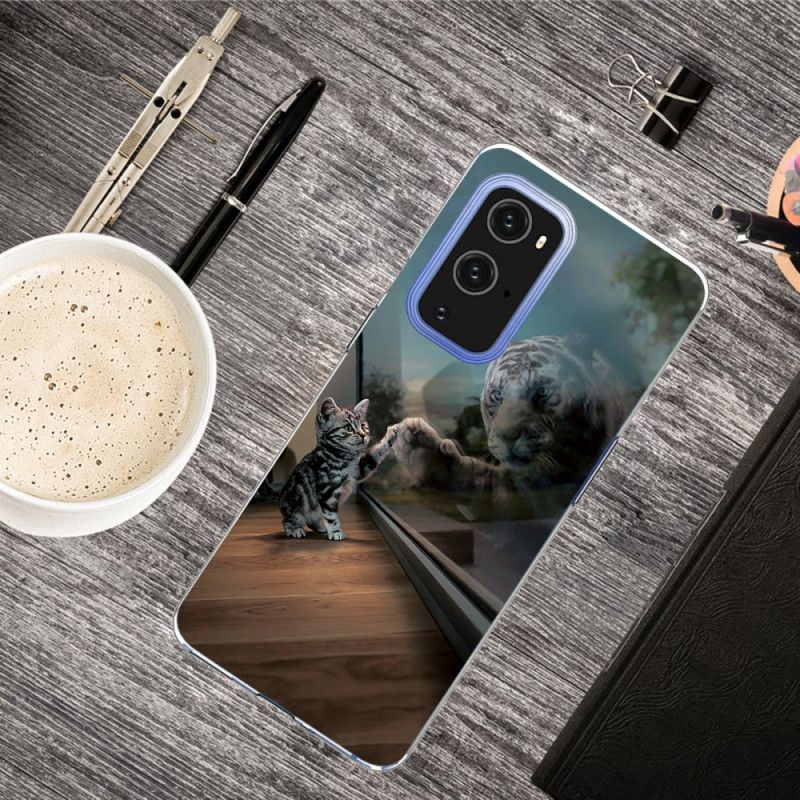 Skal för OnePlus 9 Kattdröm