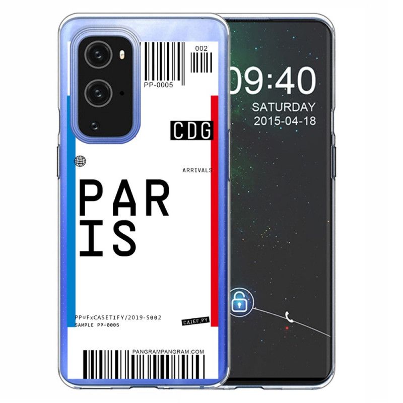 Skal OnePlus 9 Boardingkort Till Paris