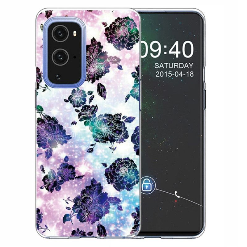 Skal OnePlus 9 Färgglada Vintage Blommor