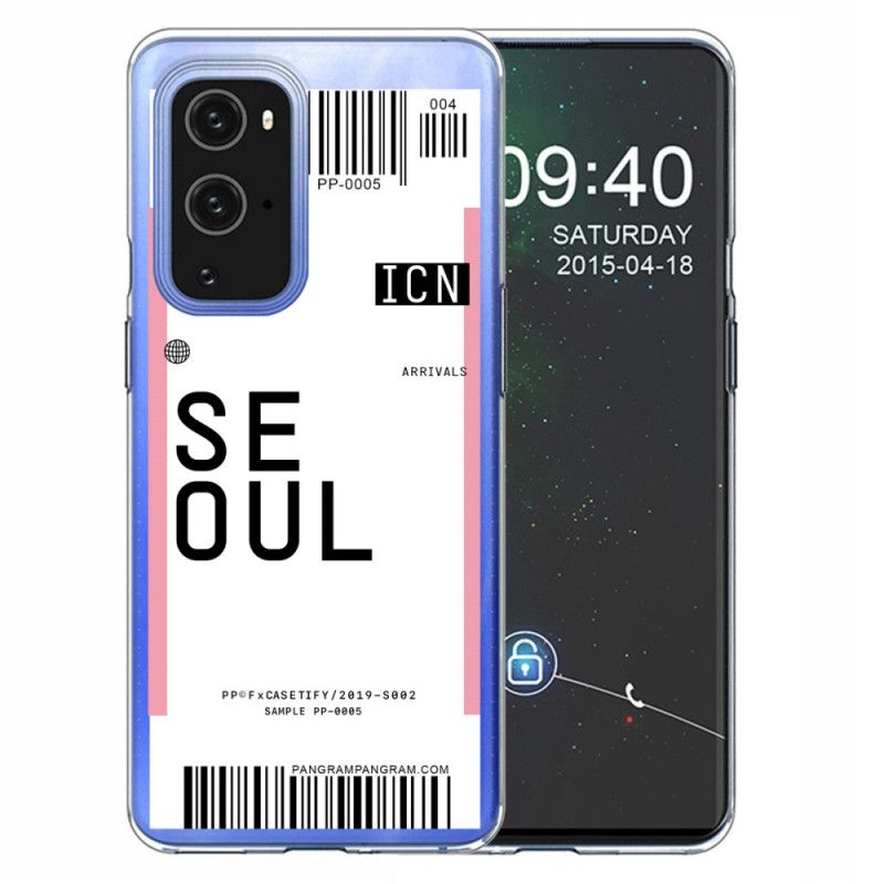 Skal OnePlus 9 Magenta Boardingkort Till Seoul