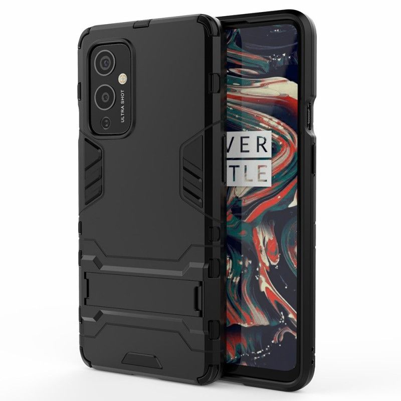 Skal OnePlus 9 Svart Ultrabeständigt Med Stöd