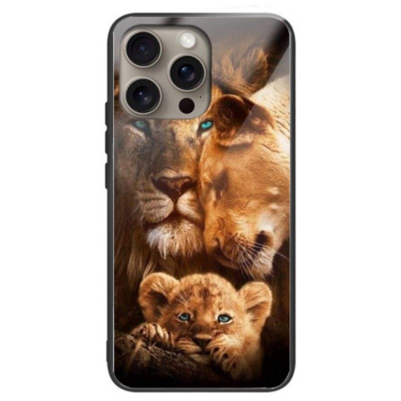 Skal iPhone 16 Pro Lions Härdat Glas