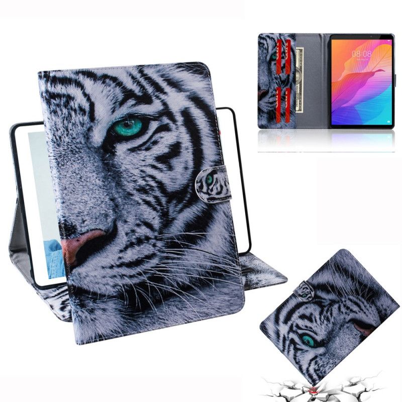 Fodral för Huawei MatePad T 8 Tigerhuvud