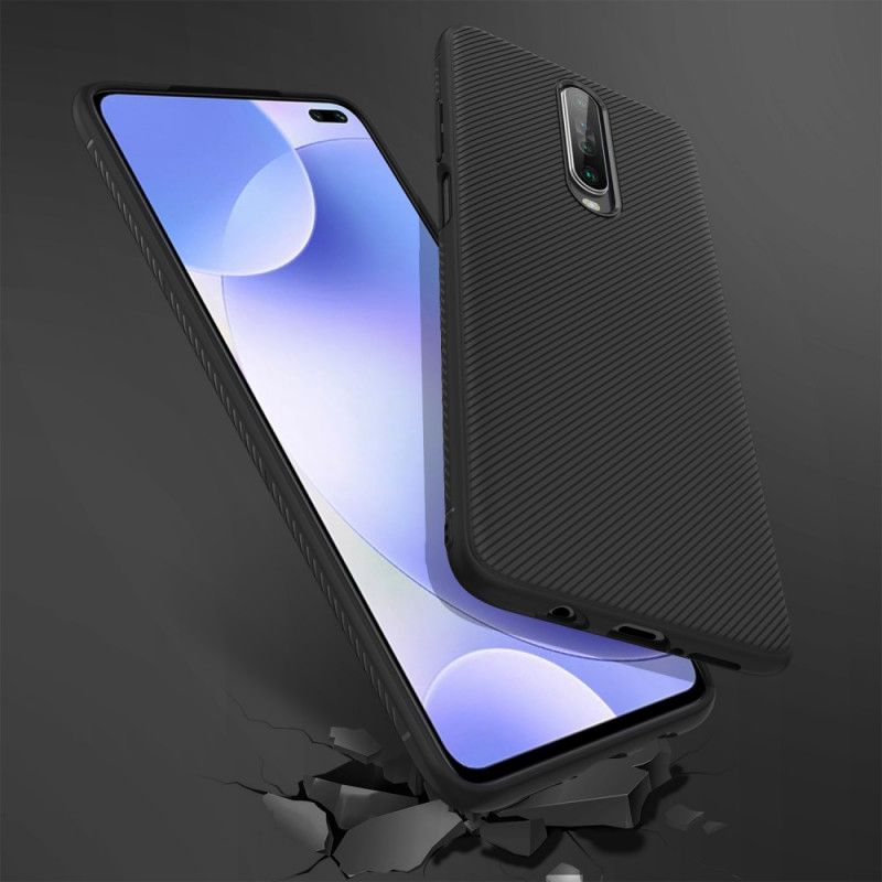 Skal Xiaomi Redmi K30 Svart Lenuo Twill