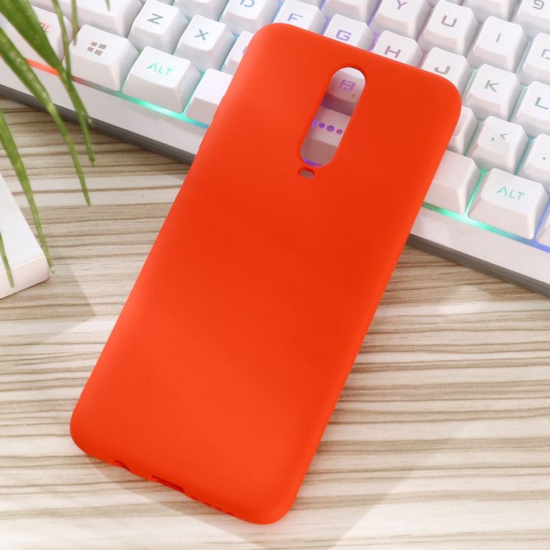 Skal Xiaomi Redmi K30 Svart Silikonvätska