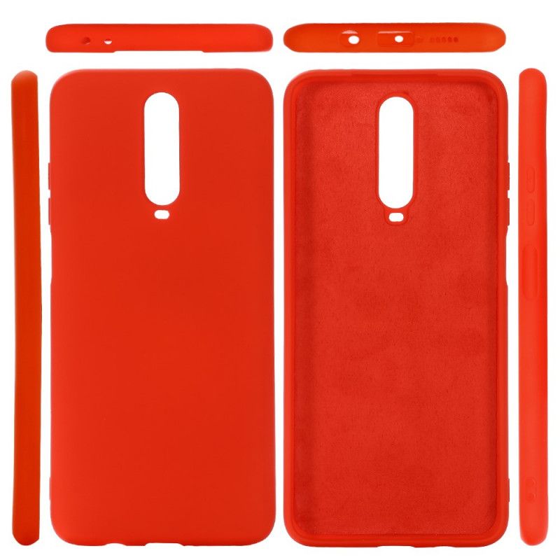 Skal Xiaomi Redmi K30 Svart Silikonvätska