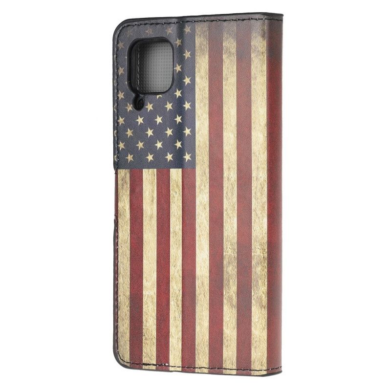 Fodral Huawei P40 Lite Amerikansk Flagga